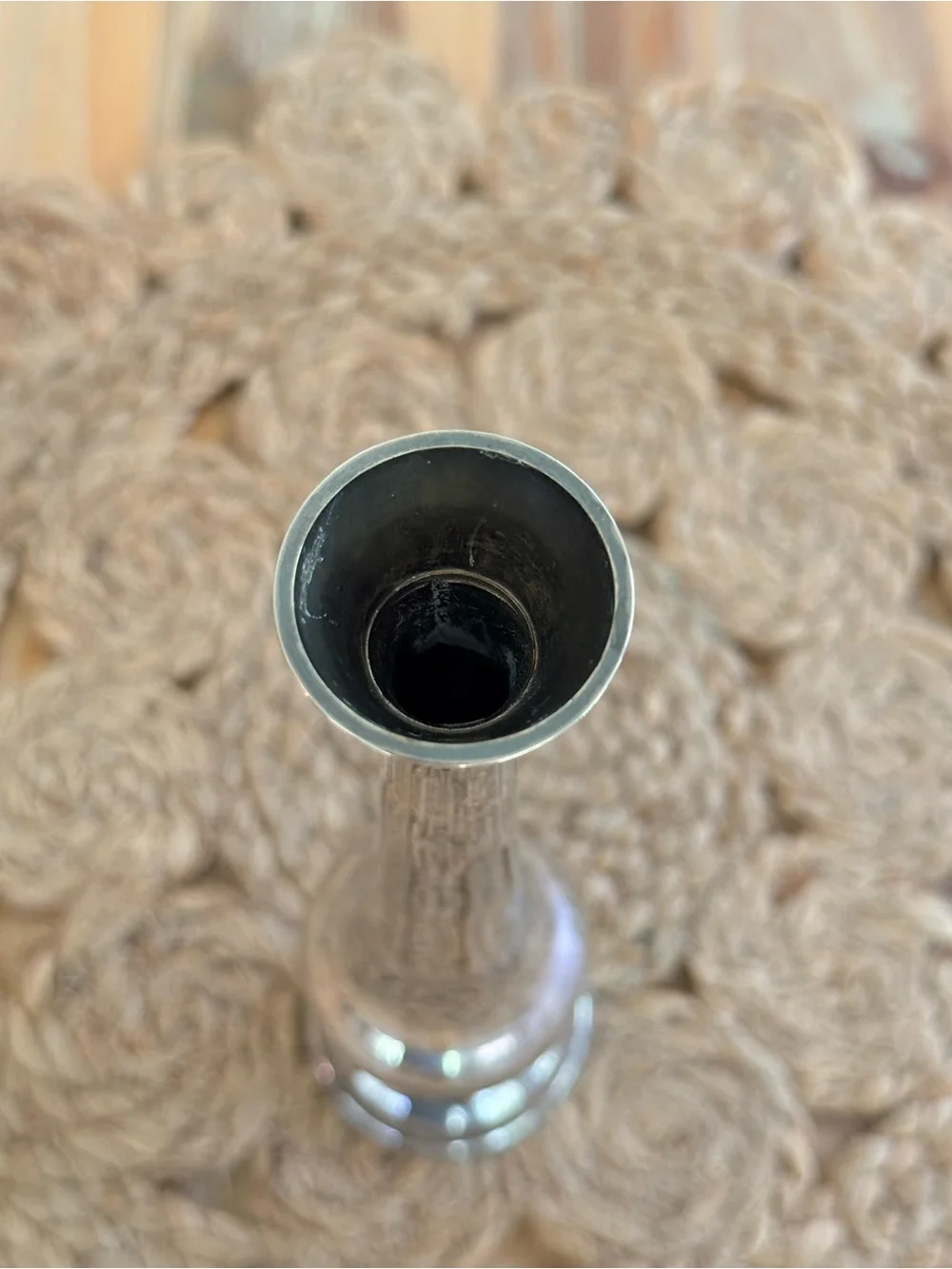 Vintage Silver Plated Bud Vase